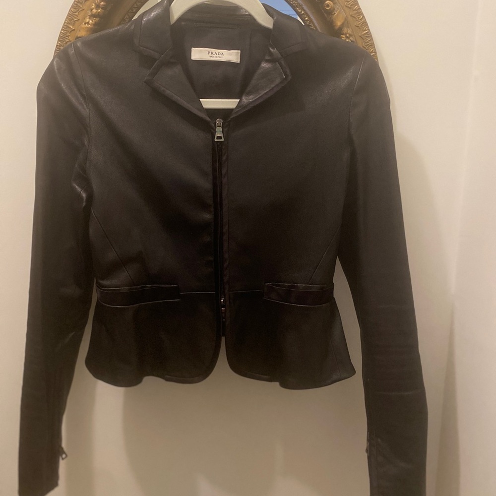 Prada Leather Jacket - image 5